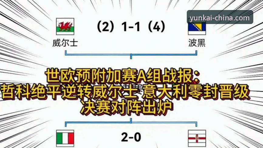 意大利三度折戟附加赛详解：2026世预赛出局全回顾